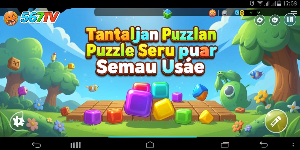 Tampilan gameplay menantang dan menarik dari 567TV.