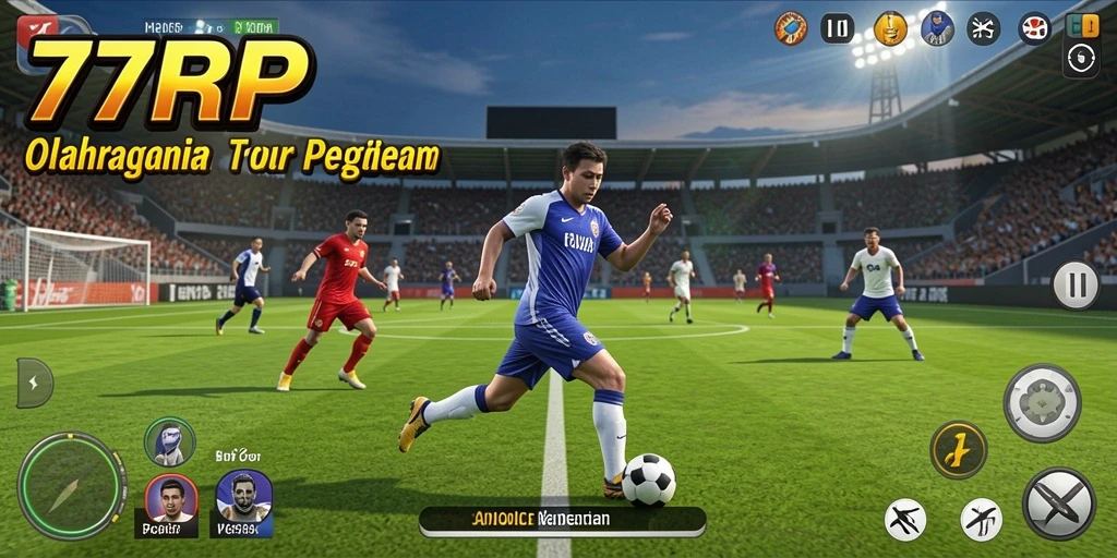 Tampilan gameplay <strong>77RP</strong> yang menarik dan dinamis.