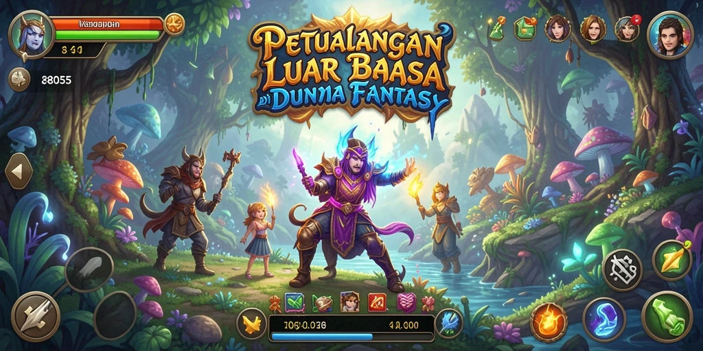 Gameplay mendebarkan penuh petualangan dan tantangan.