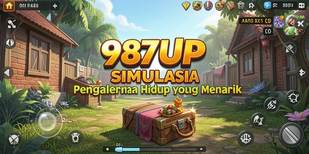 Tampilan gameplay menakjubkan dari 987UP dengan karakter dalam aksi.