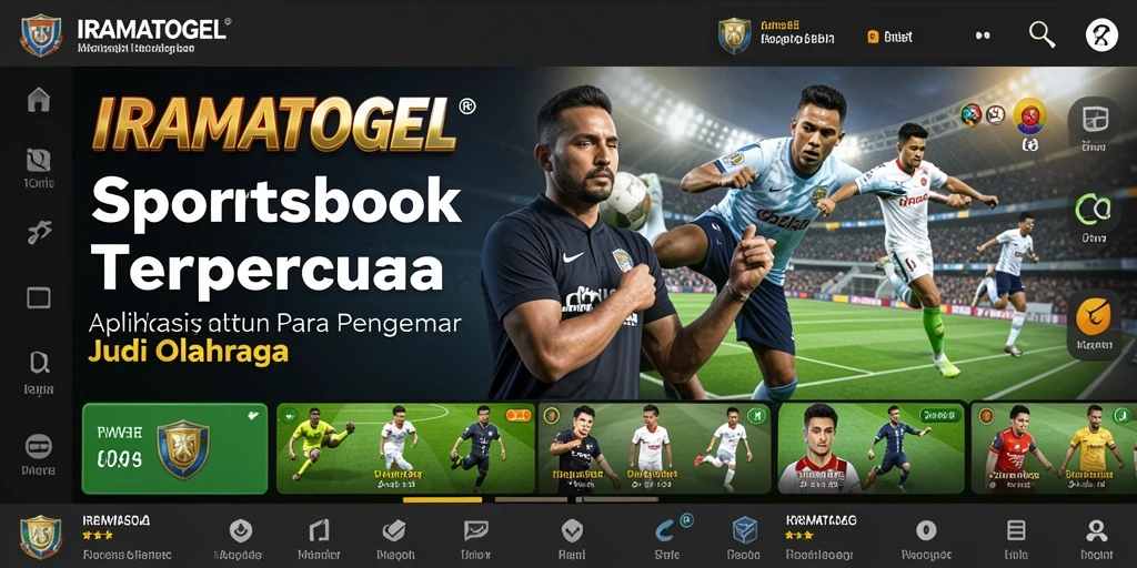 Tampilan gameplay IRAMATOGEL dengan berbagai opsi taruhan olahraga.