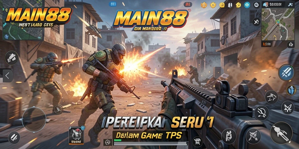 Screenshot permainan <strong>MAIN88</strong> menampakkan aksi pertempuran yang mendebarkan.