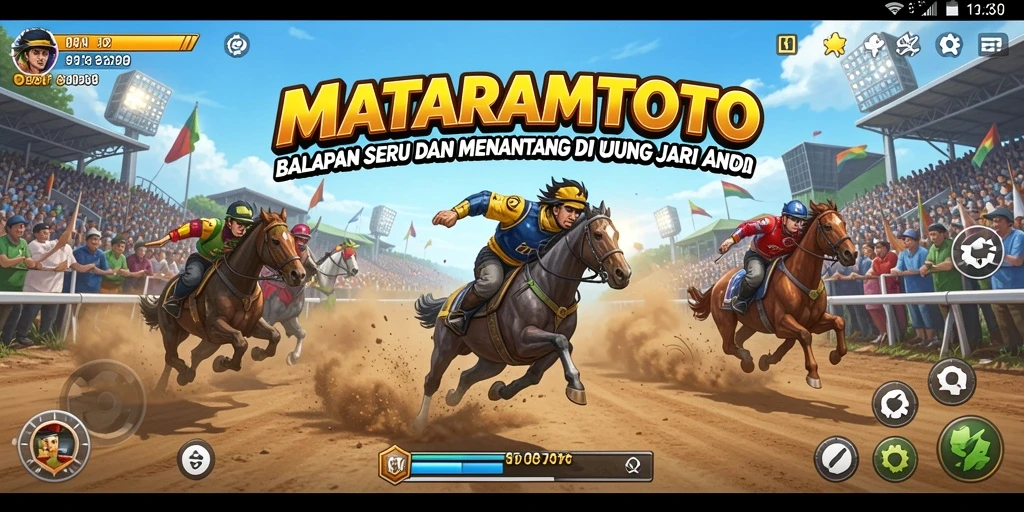 Gameplay Racing menarik dari MATARAMTOTO dengan grafik yang memukau.
