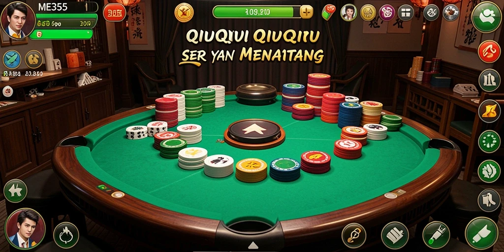 Tampilan gameplay seru QiuQiu di ME355.