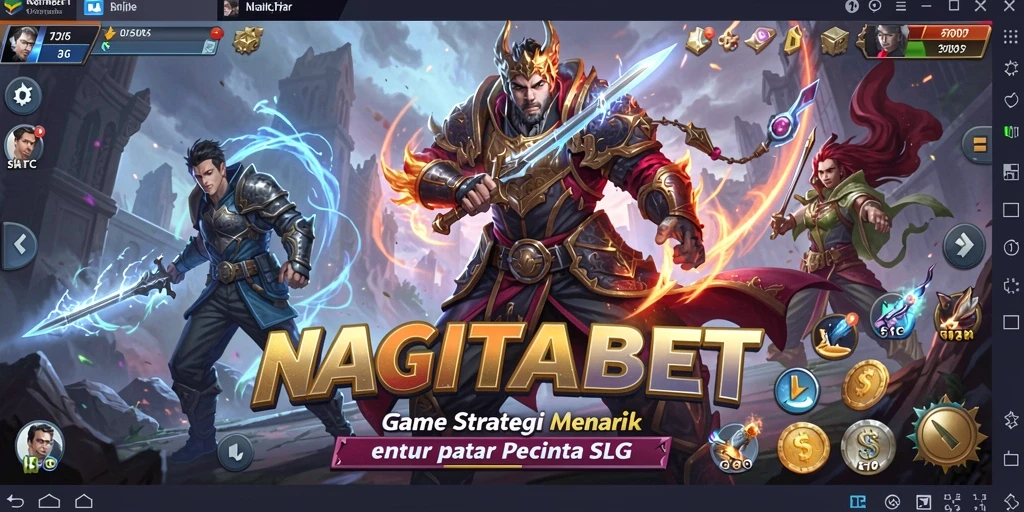 Tampilan menarik dari gameplay NAGITABET yang mendebarkan.