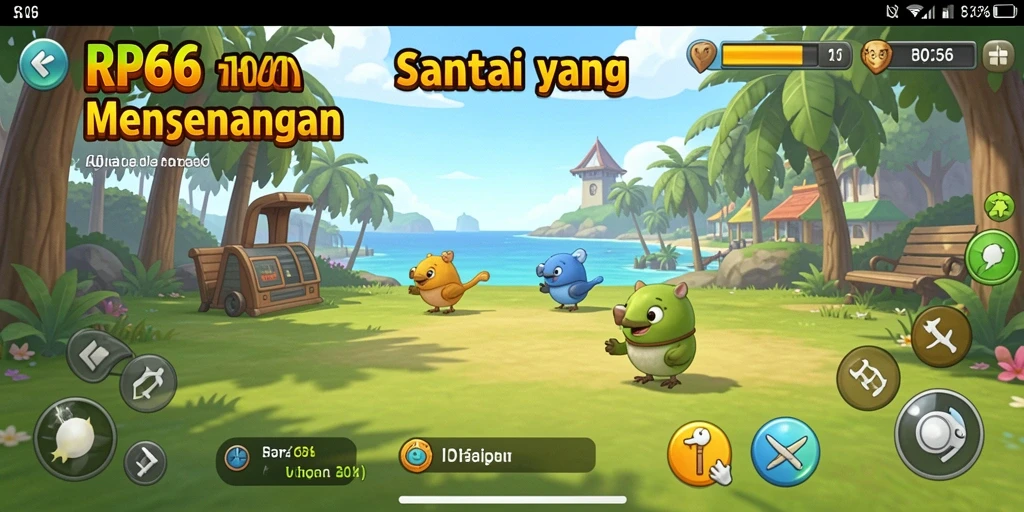 Tampilan gameplay seru dan sederhana dari RP66.
