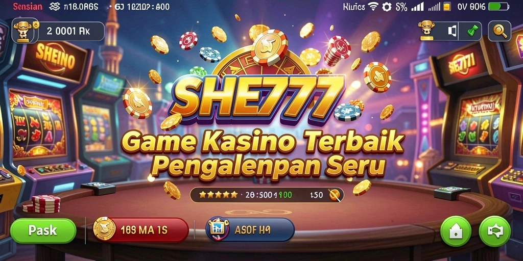 Tampilan gameplay Kasino yang menegangkan dan interaktif.