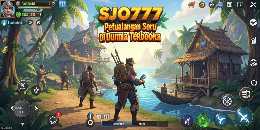 Tampilan gameplay SJO777 menampilkan eksplorasi dunia terbuka yang menakjubkan.