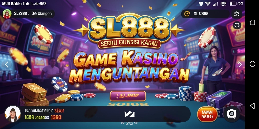 Tampilan menarik dari gameplay SL888 yang penuh aksi dan keseruan Kasino.