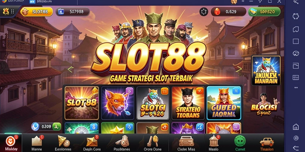 Tampilan gameplay SLOT88 yang menegangkan dan menarik.