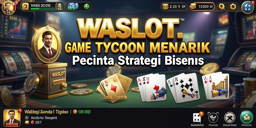 Tampilan gameplay menarik dari game Tycoon WASLOT.